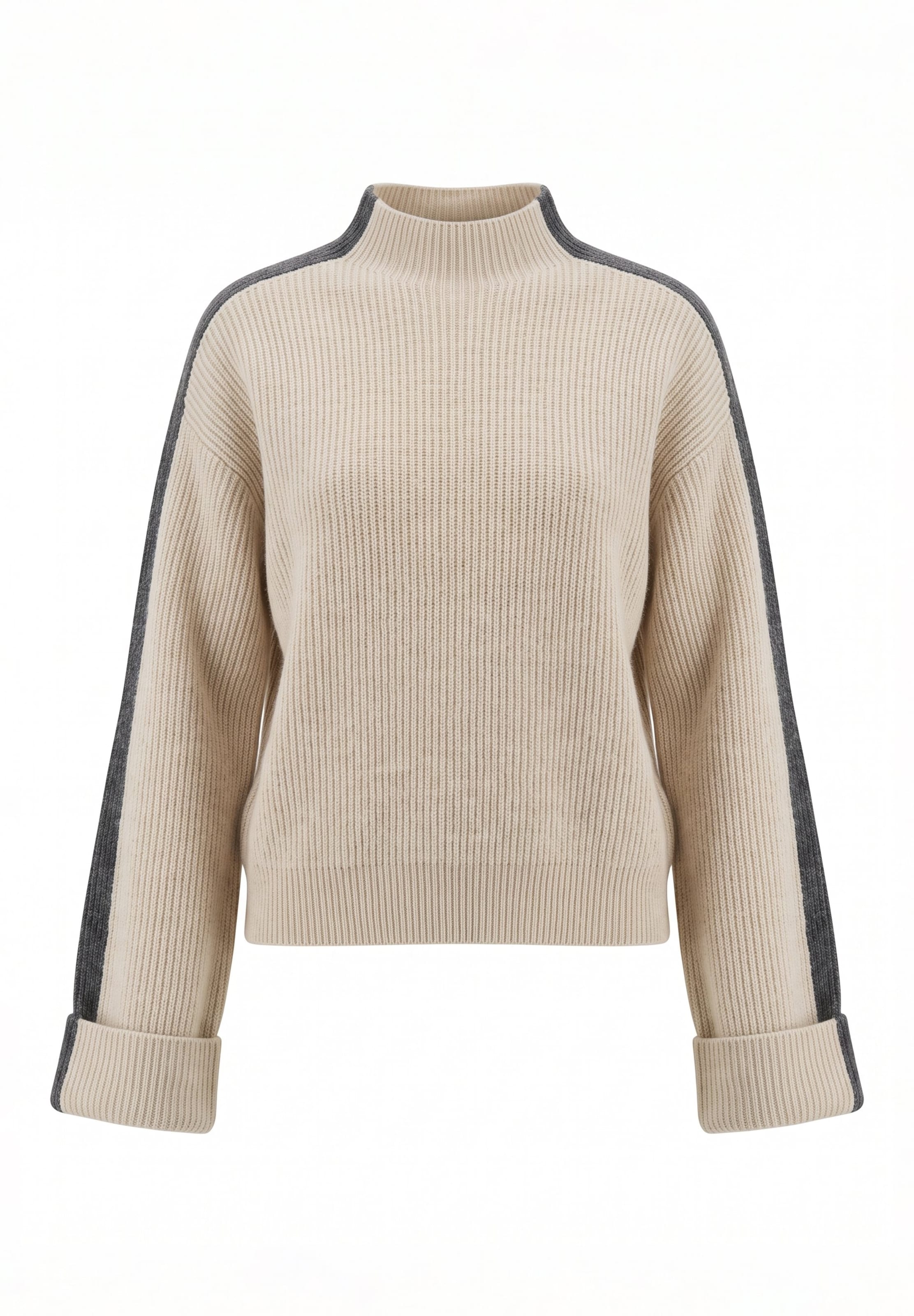 Pull-over Anna Field en beige : devant