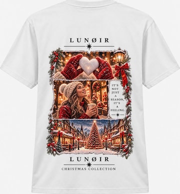 LUNØIR StudioMajica 'Christmas State of Mind' - bijela boja: prednji dio