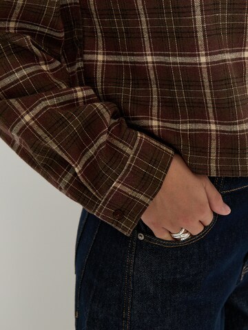 minus Blouse 'Regine' in Brown