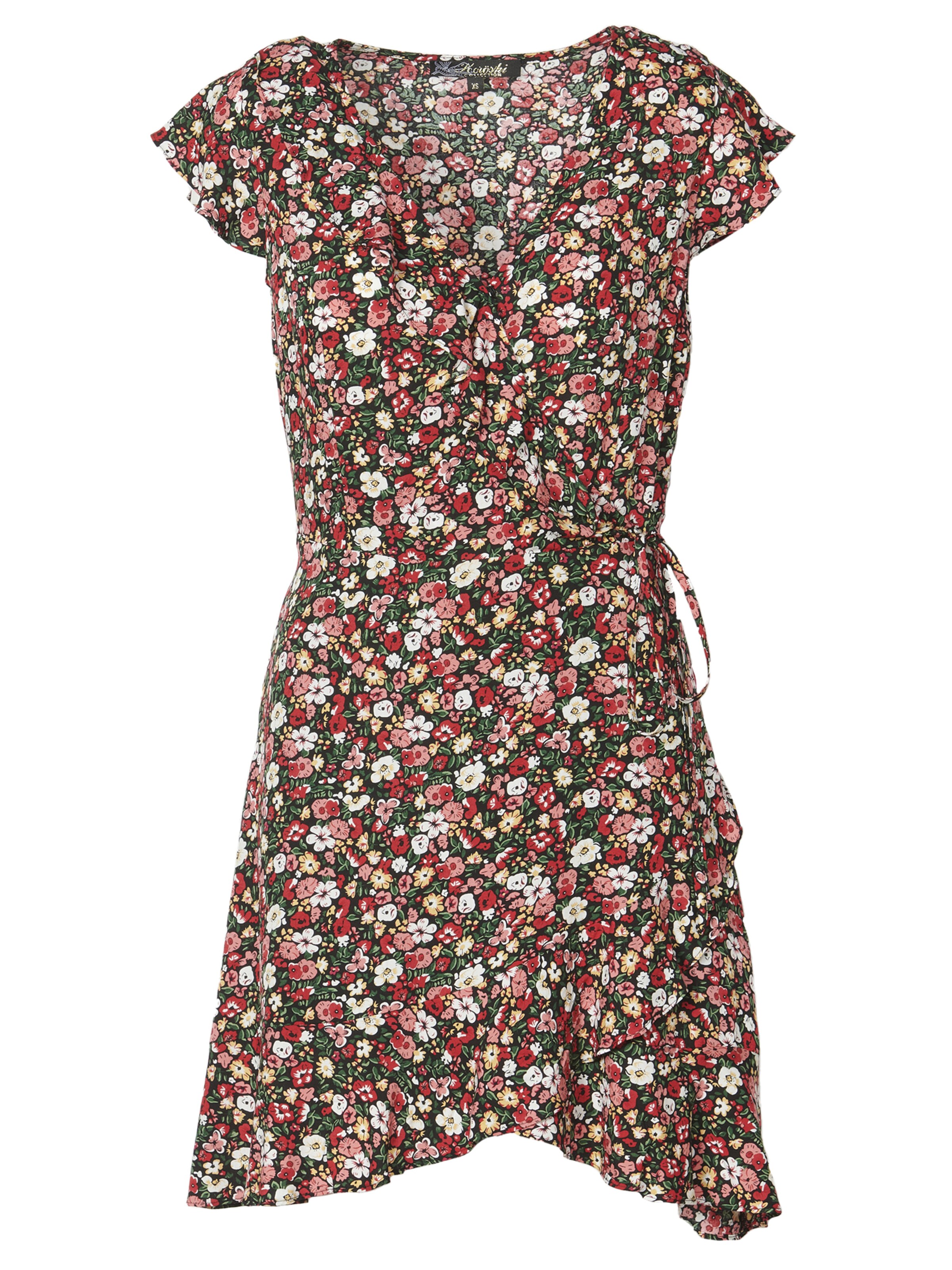 KOROSHI Jurk in Gemengde kleuren: voorkant