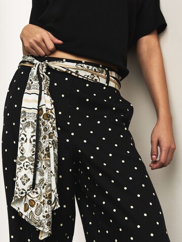 Wide Leg Pantalon Next en noir