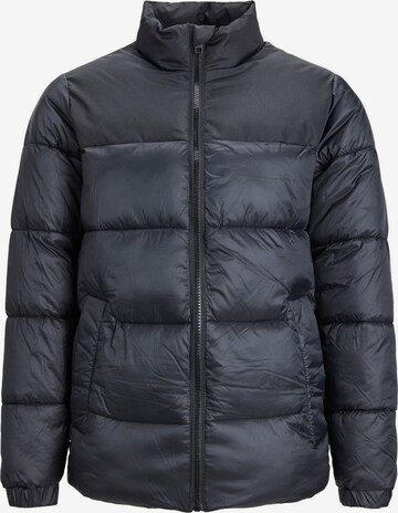 Jack & Jones Junior Winter Jacket in Black: front