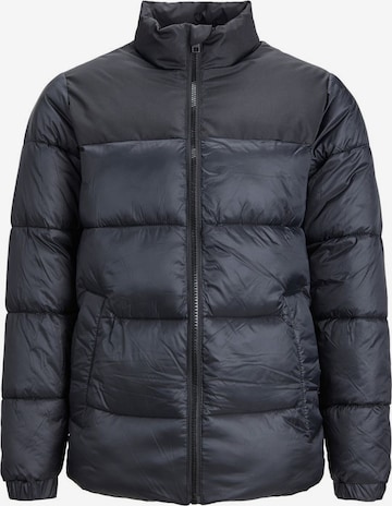 Jack & Jones Junior Winterjas in Zwart: voorkant