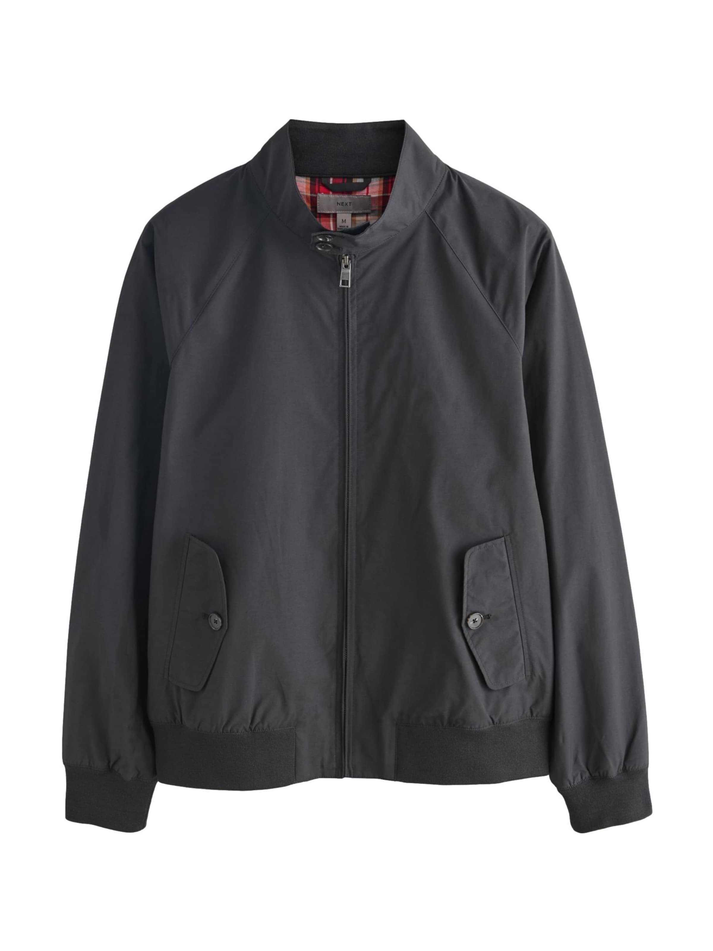 Geacă de primăvară-toamnă de la Next pe negru: față