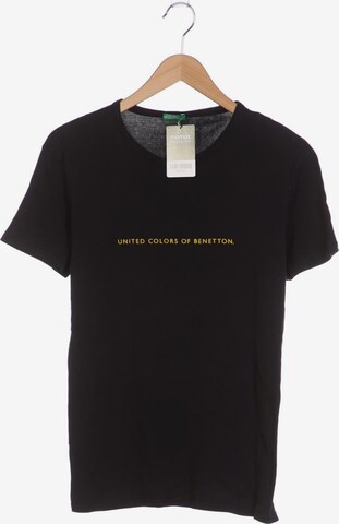 UNITED COLORS OF BENETTON T-Shirt XL in Schwarz: predná strana
