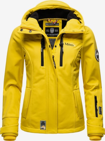 MARIKOO Performance Jacket 'Kleine Zicke' in Yellow: front