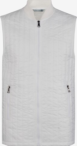 Giorgio di Mare Bodywarmer 'Raffaele' in Wit: voorkant