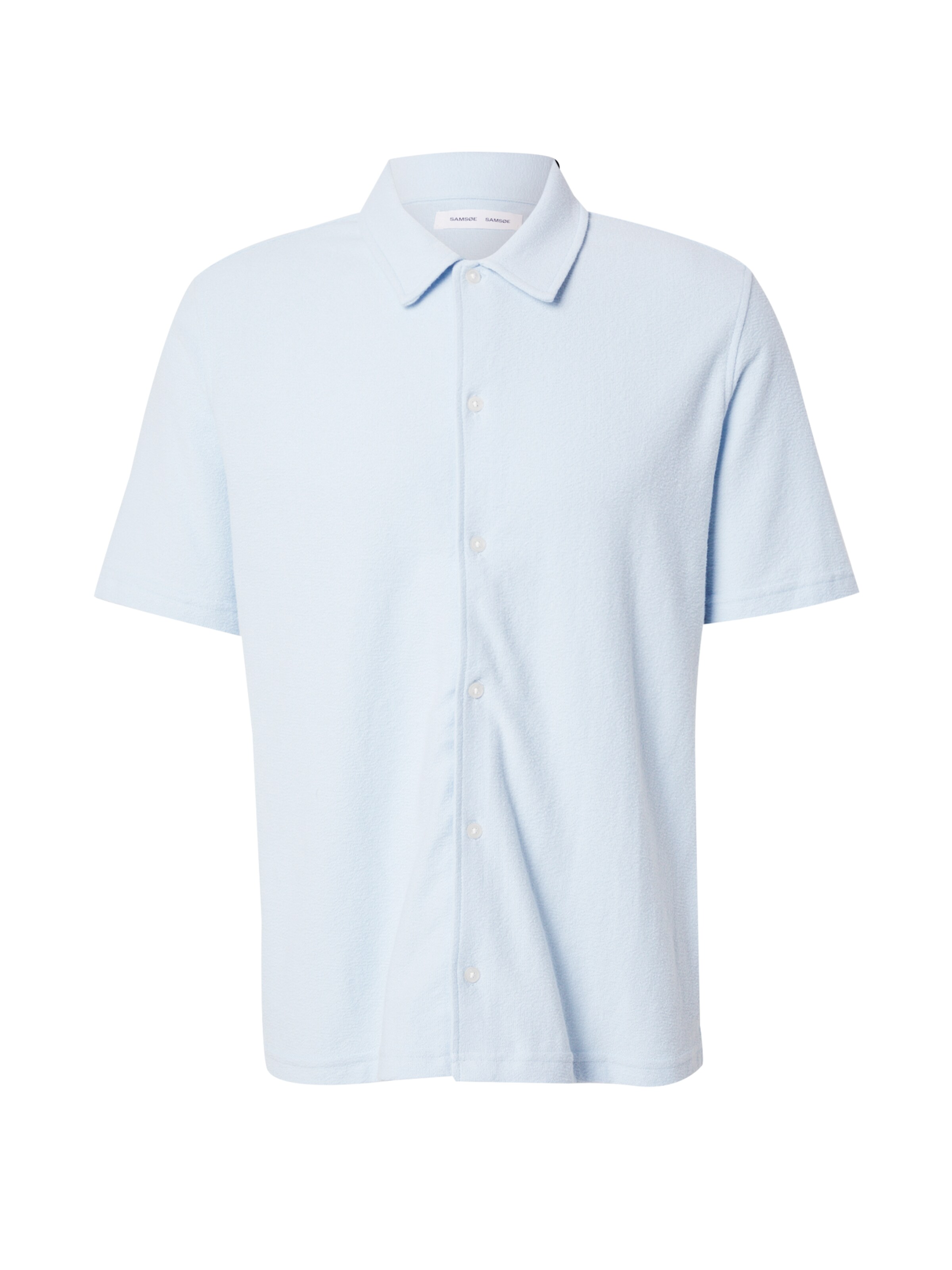Samsøe Samsøe Regular fit Button Up Shirt 'Kvistbro' in Blue: front