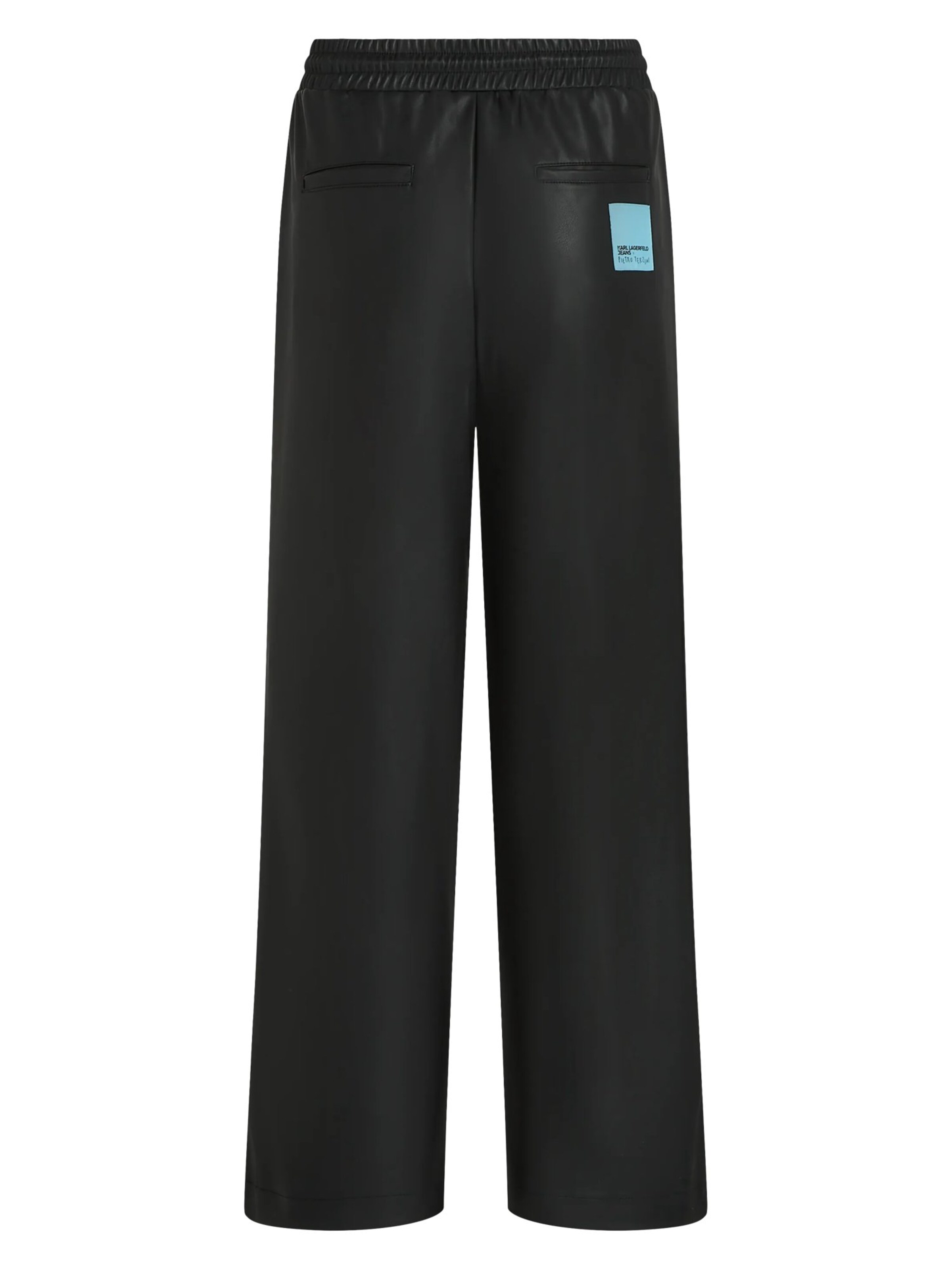 KARL LAGERFELD JEANS Regular Broek 'Pietro Terzini' in Zwart