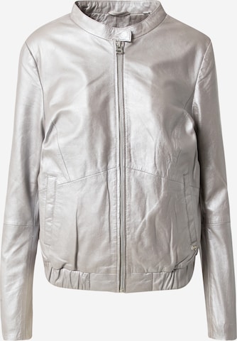 MazePrijelazna jakna - srebro boja: prednji dio