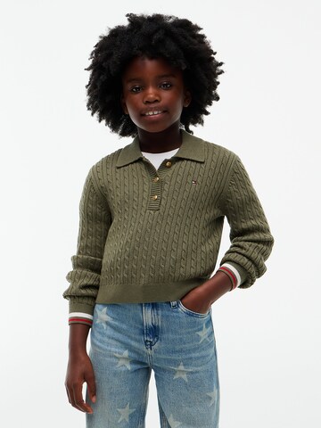 TOMMY HILFIGER Sweater in Green: front
