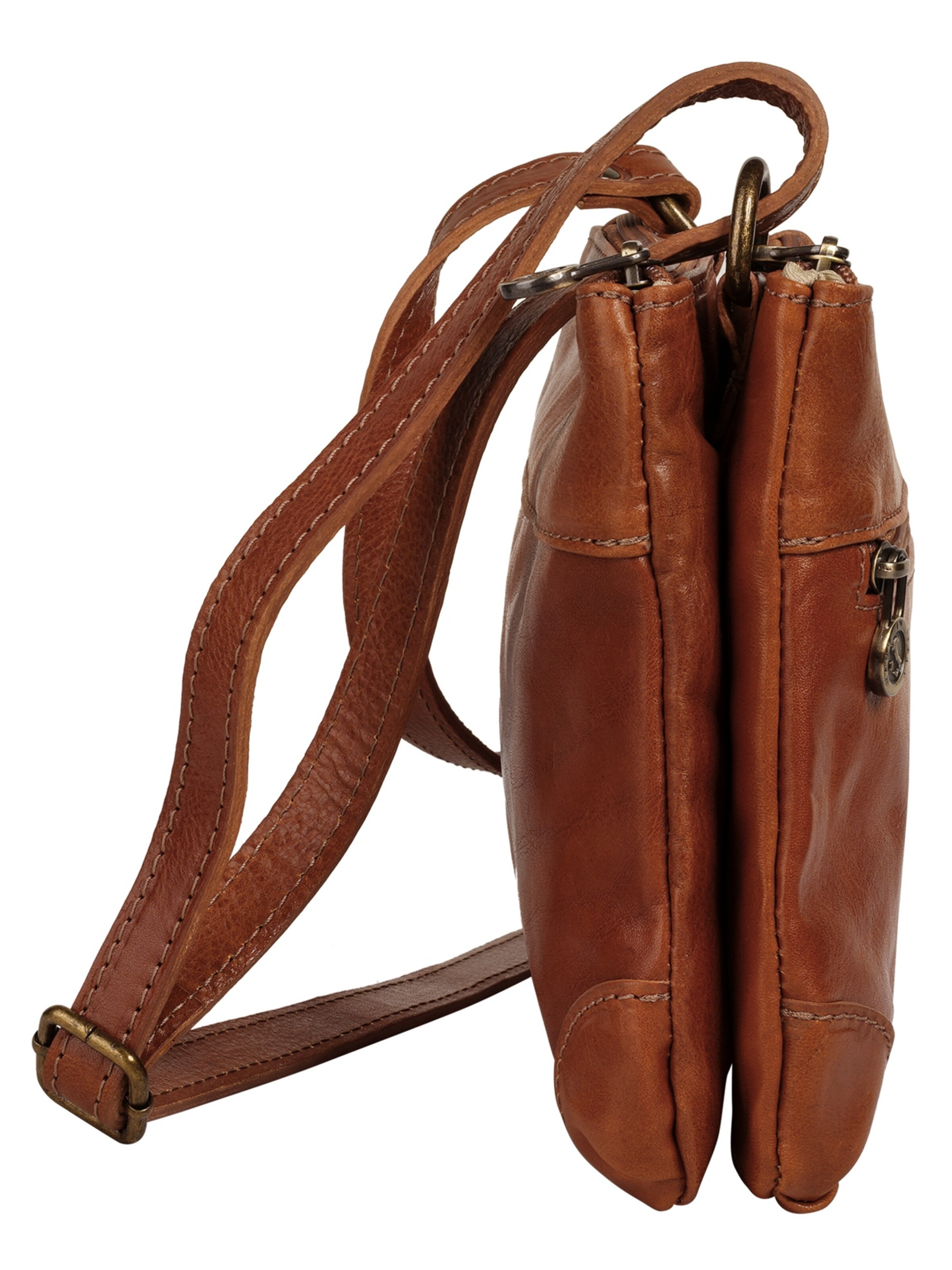 Sac à bandoulière piké en marron