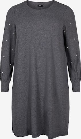 Robes en maille 'Lucca' Zizzi en gris : devant