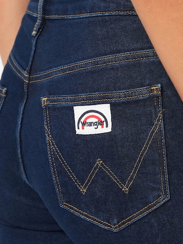 WRANGLER Flared Jeans 'COSMIT_CORRAL' in Blauw