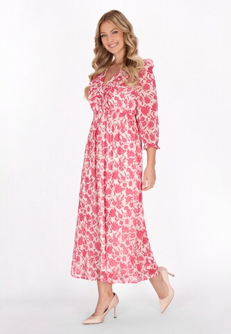 Abito 'Fashion Look' di faina in rosa