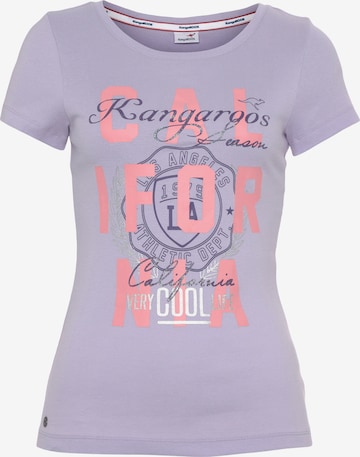 KangaROOS T-Shirt in Lila: predná strana