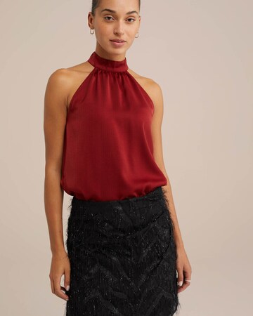 Haut WE Fashion en rouge
