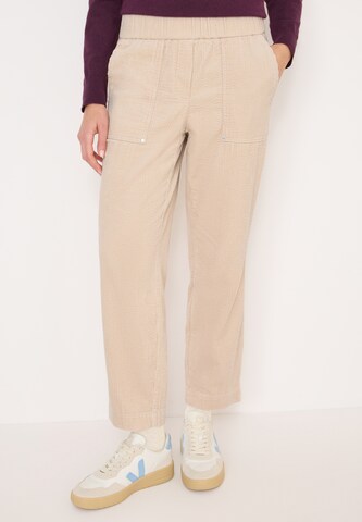 CECIL Slimfit HOse in Beige: Vorderseite