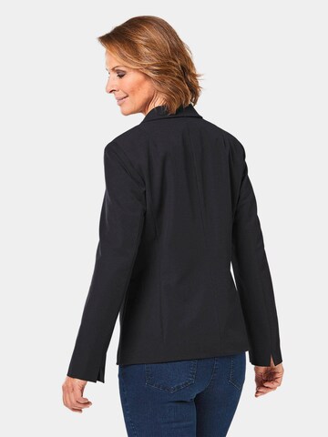 Goldner Blazer in Schwarz