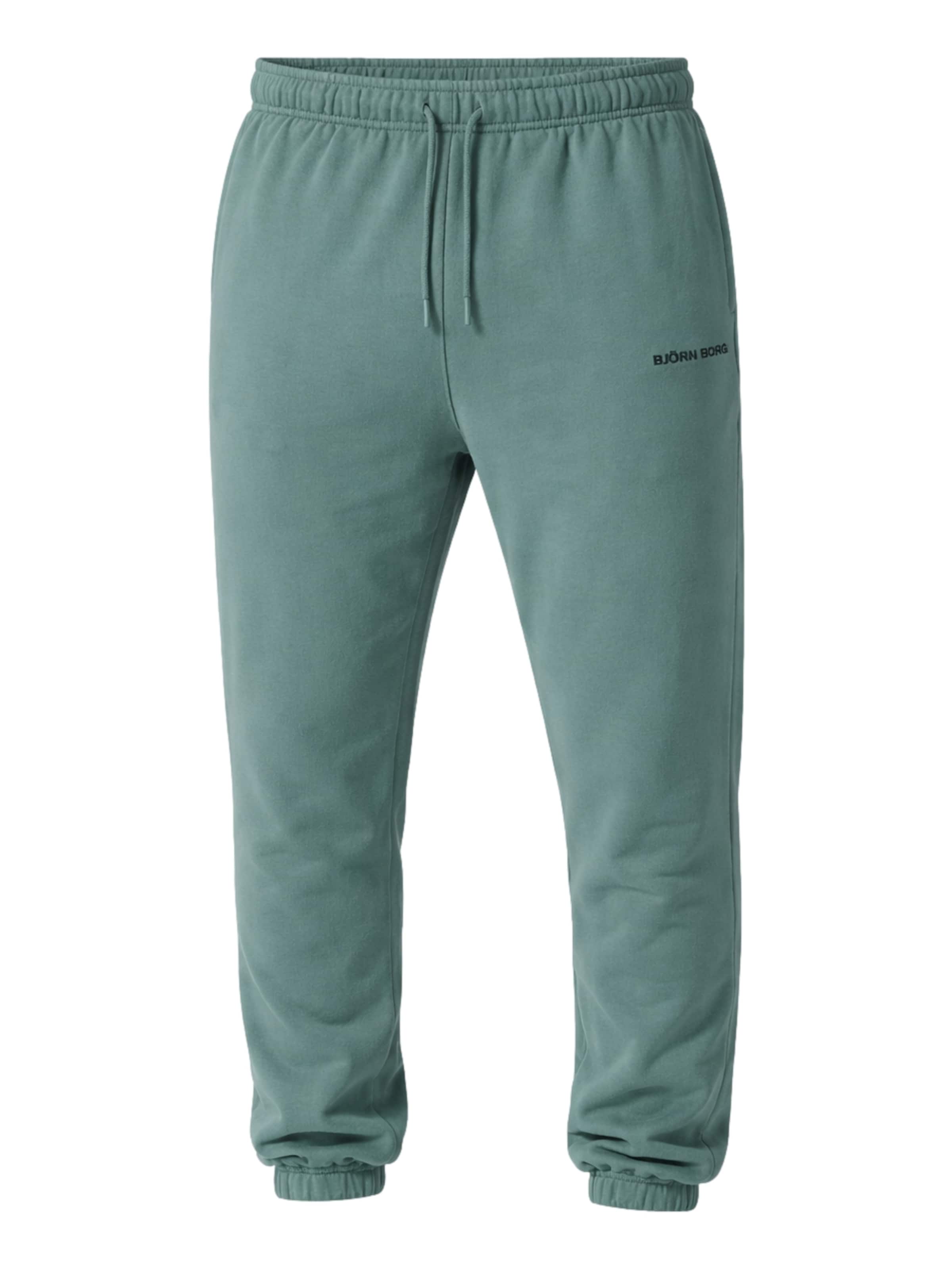 Regular Pantalon de sport BJÖRN BORG en vert : devant