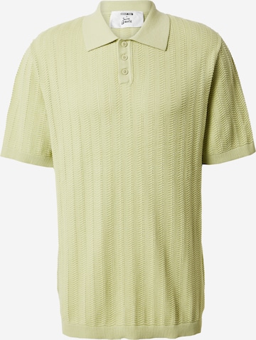 Pullover 'Oskar' di ABOUT YOU x Jaime Lorente in verde: frontale