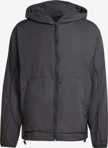 Giacca sportiva 'City Escape' di ADIDAS SPORTSWEAR in nero: frontale