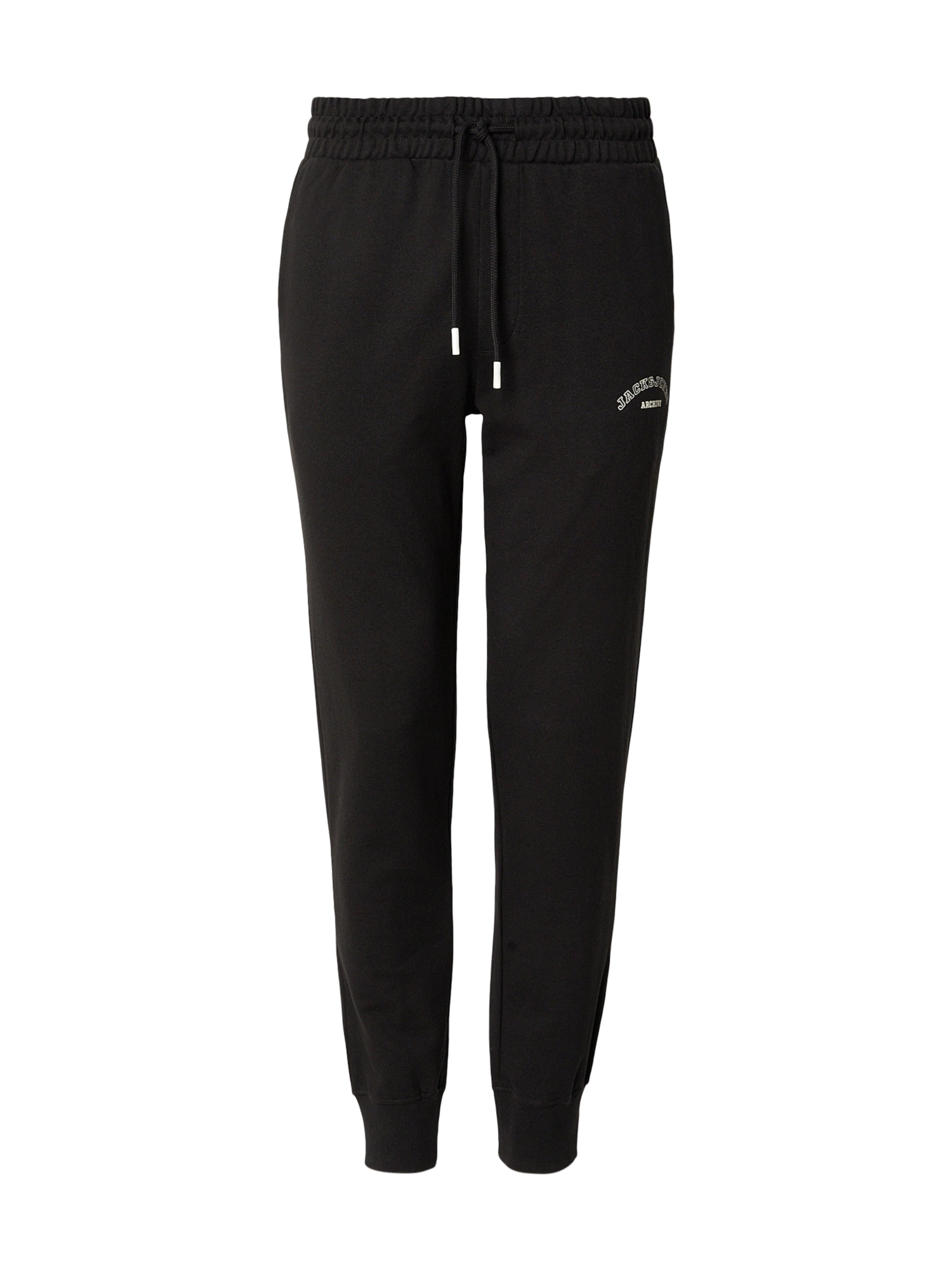 JACK & JONES Pants 'JPSTGORDON' in Black: front