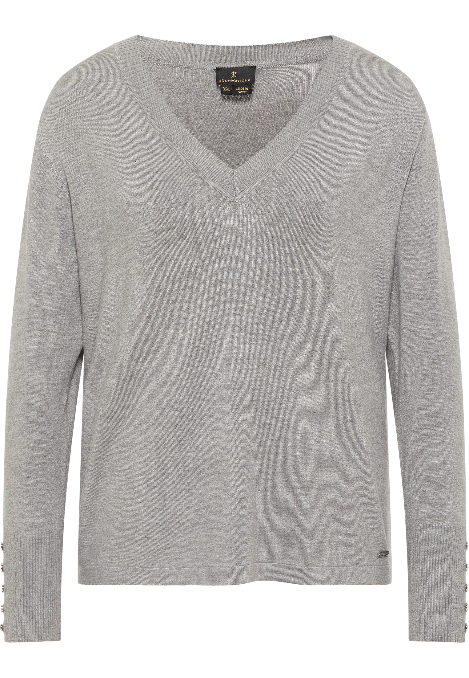 Abbigliamento rovYL DreiMaster Klassik Pullover in Grigio Sfumato Abbigliamento rovYL DreiMaster Klassik Pullover in Grigio Sfumato