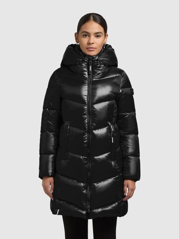 khujo Зимнее пальто 'Adriana' в Черный: спереди