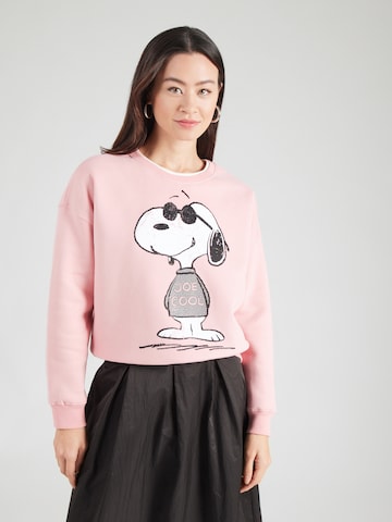 PRINCESS GOES HOLLYWOOD Sweatshirt 'Snoopy Chill More' i pink: forside