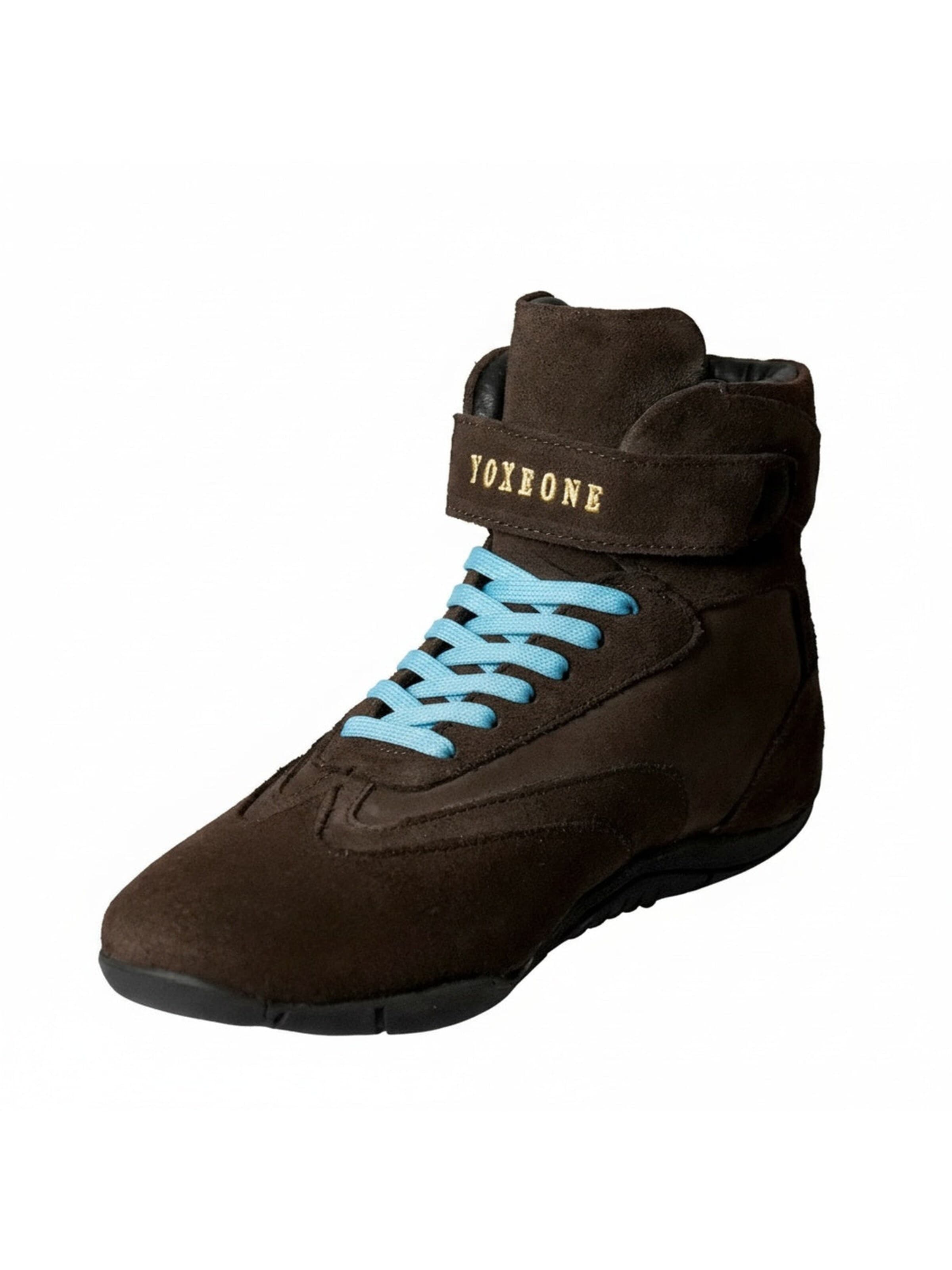 Yoxeone Sneaker high 'Pat Moss Boots' i brun