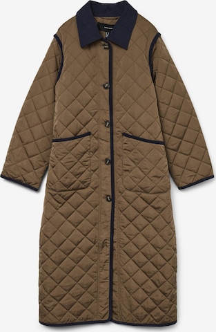 VERO MODA Between-Seasons Coat in Brown: front