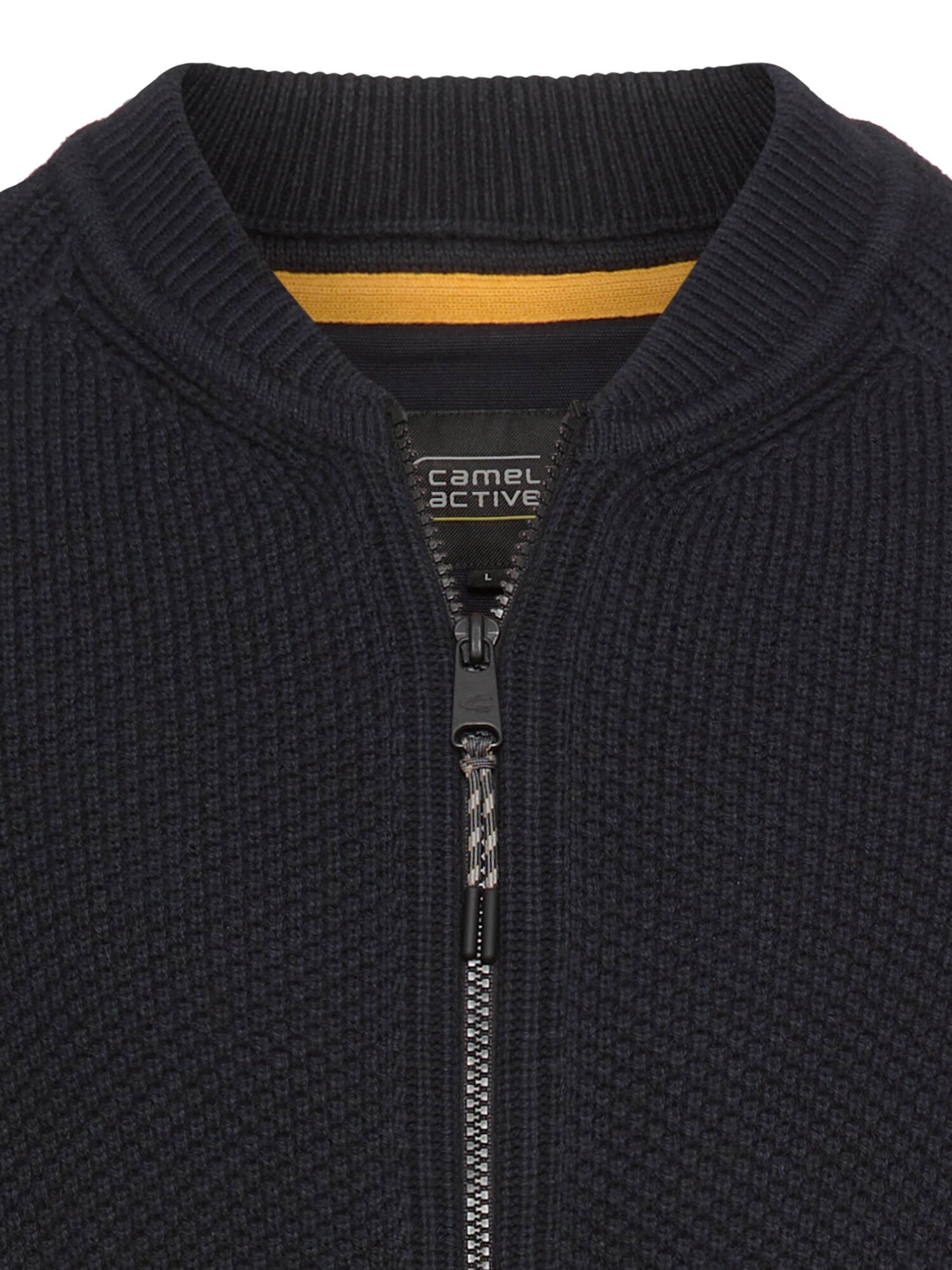 CAMEL ACTIVE Knit Cardigan in Blue