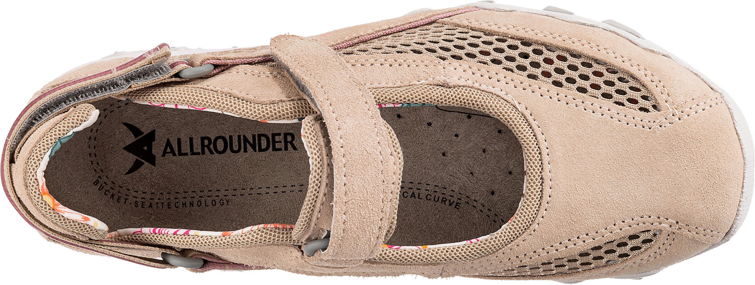 ALLROUNDER BY MEPHISTO Ballet Flats with Strap in Pink