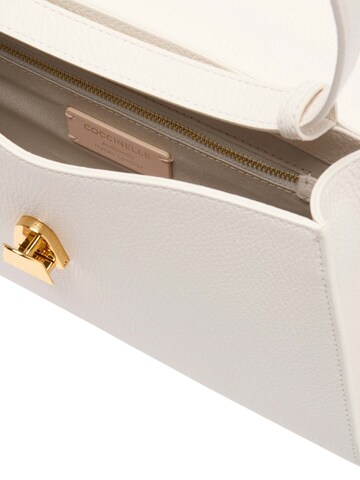 Borsa a mano 'COCCINELLE DEW MEDIUM' di Coccinelle in bianco
