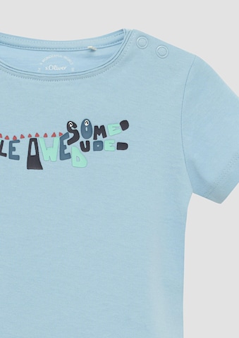 T-Shirt s.Oliver en bleu