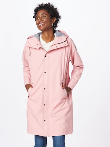Derbe Raincoat 'Wittby Fisher' in Pink: front