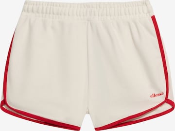 ELLESSE Regular Housut 'Cinzanni' värissä valkoinen: etupuoli