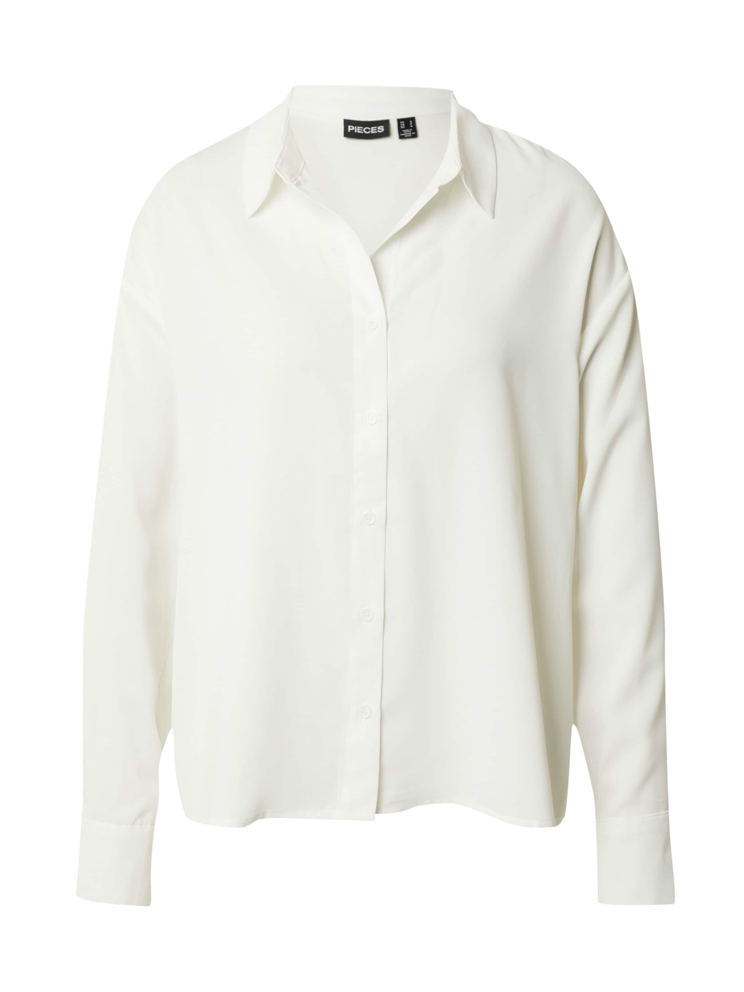 PIECES Blouse 'FRANAN' in White: front