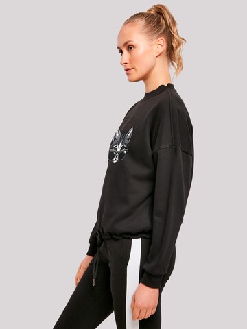F4NT4STIC Sweatshirt 'Kätzchen You Gotta Be Kitten Me!' in Schwarz