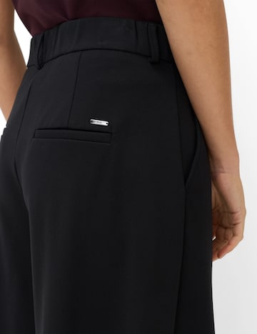 BRAX Flared Broek in Zwart