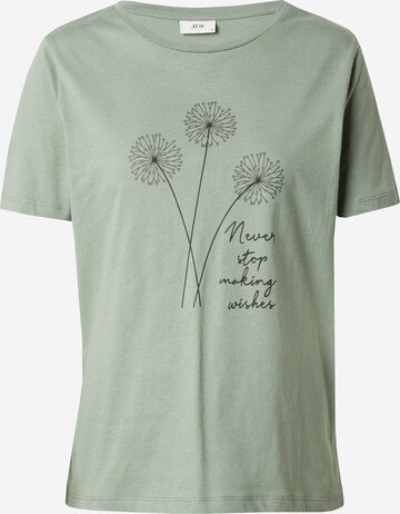 T-shirt 'FLORA' JDY en vert : devant