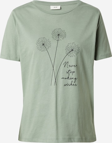 JDY Shirt 'FLORA' in Groen: voorkant