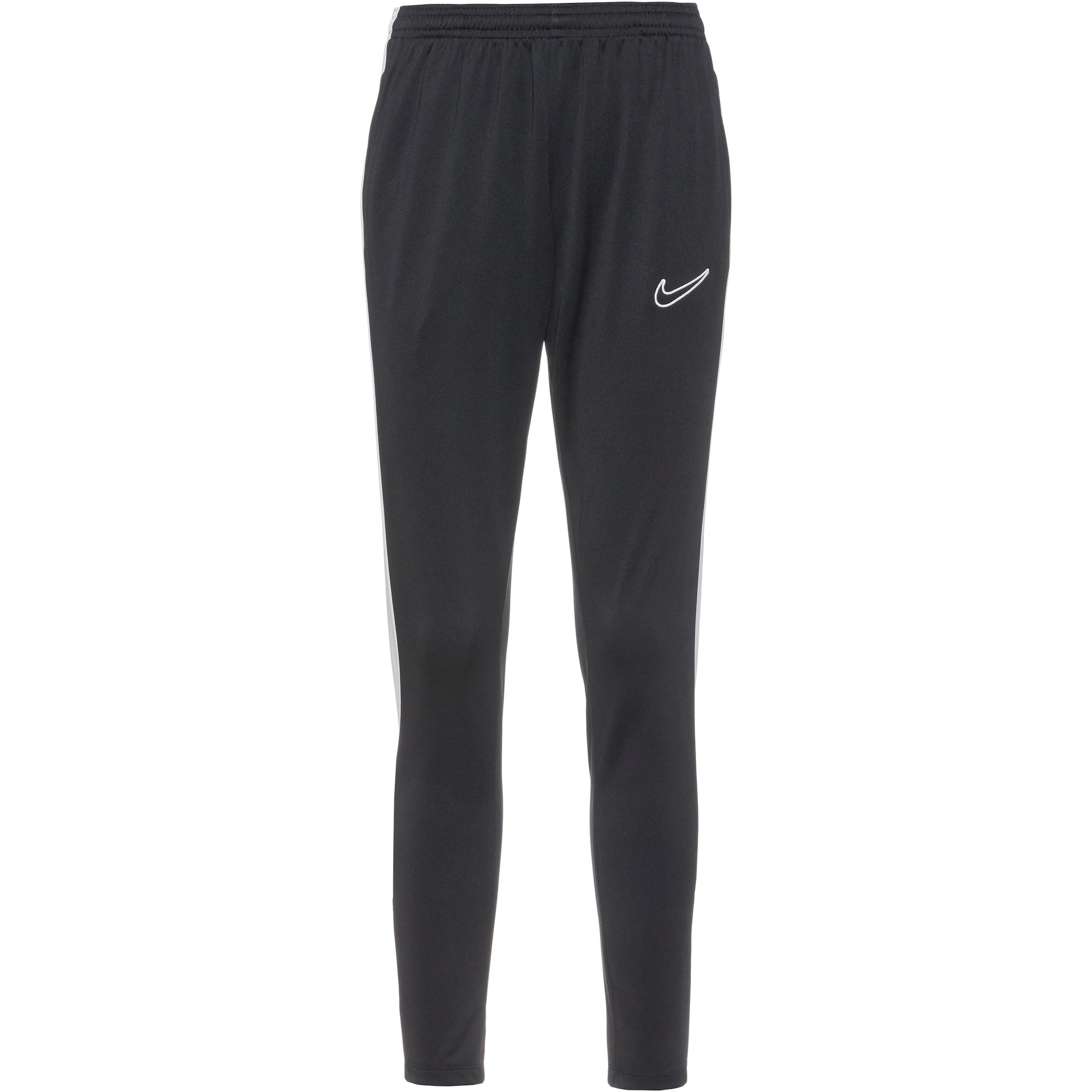 NIKE Tapered Sportbroek 'Academy' in Zwart: voorkant
