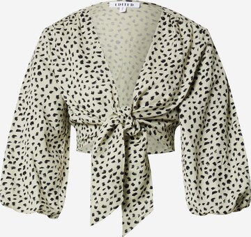 EDITED Blouse 'Tia' in Groen: voorkant