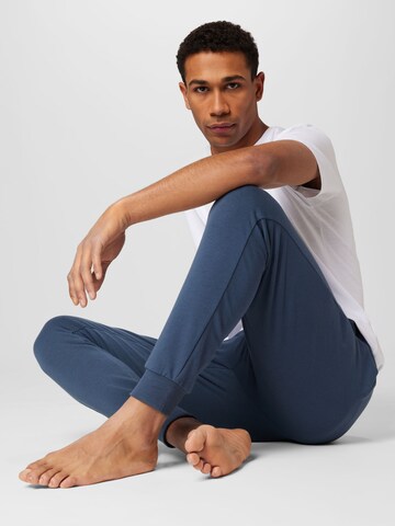 Calvin Klein Underwear Tapered Pyjamahose 'Intense Power' in Blau