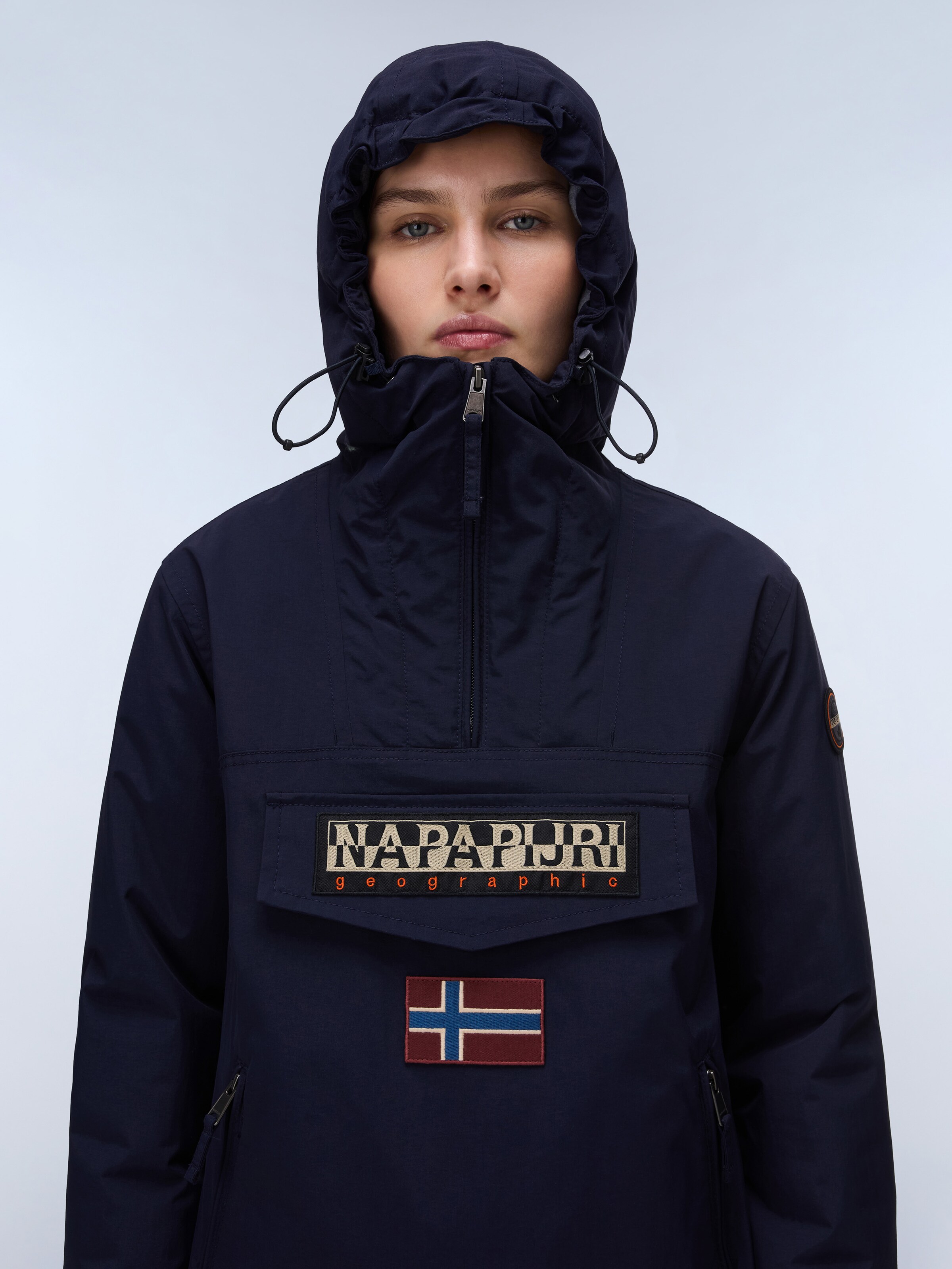 NAPAPIJRI Performance Jacket 'Rainforest' in Marine Blue | ABOUT YOU