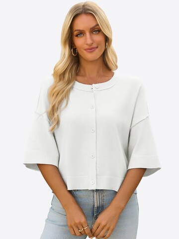 Imily Bela Knit cardigan in White: front