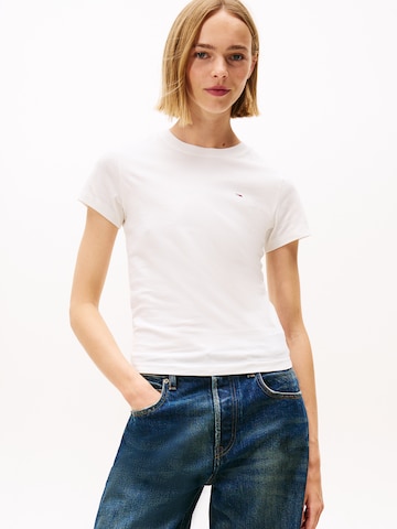 Tricou de la Tommy Jeans pe albastru