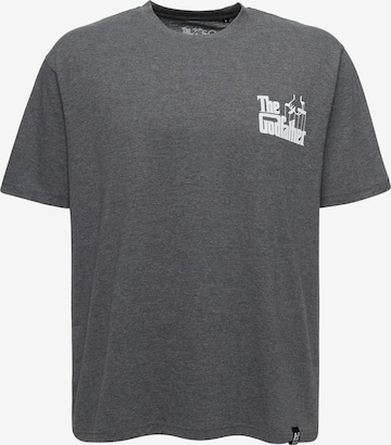 Recovered T-Shirt in Grau: predná strana